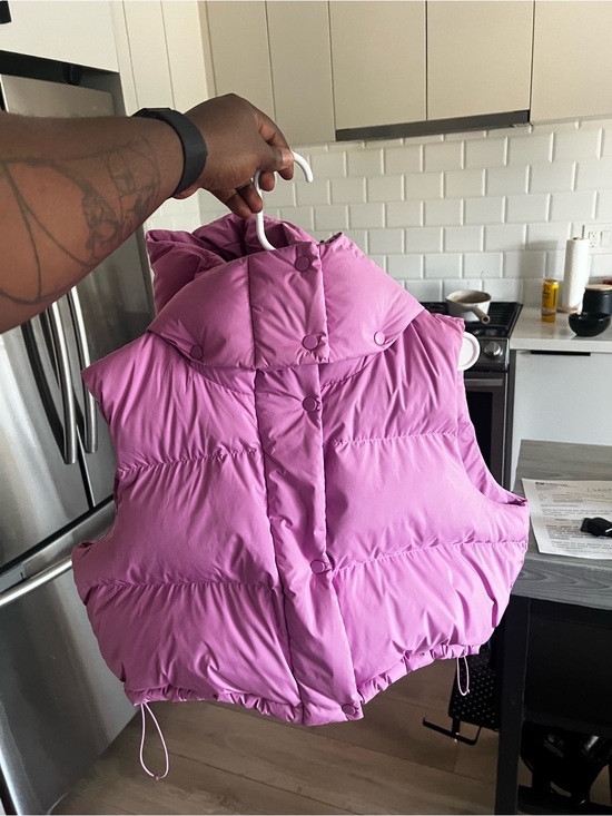 lululemon athletica Jackets & Blazers - lululemon athletica Quilted Sleeveless Puffer Vest in Lavender Pink